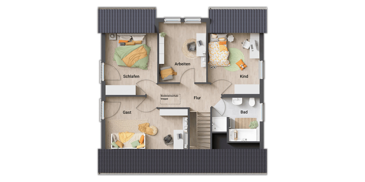 Einfamilienhaus Brüggen - 5 Zimmer, 131 m&sup2;, 469.419&euro; | Angebot:26642297