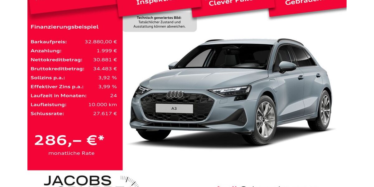 Audi A3 7.739 km 32.880 &euro; Heinsberg 52525