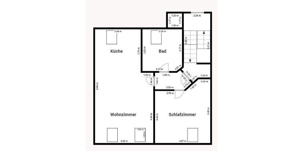 Etagenwohnung Nettetal Kaldenkirchen - 2 Zimmer, 73 m&sup2;, 660&euro; | Angebot:25820635