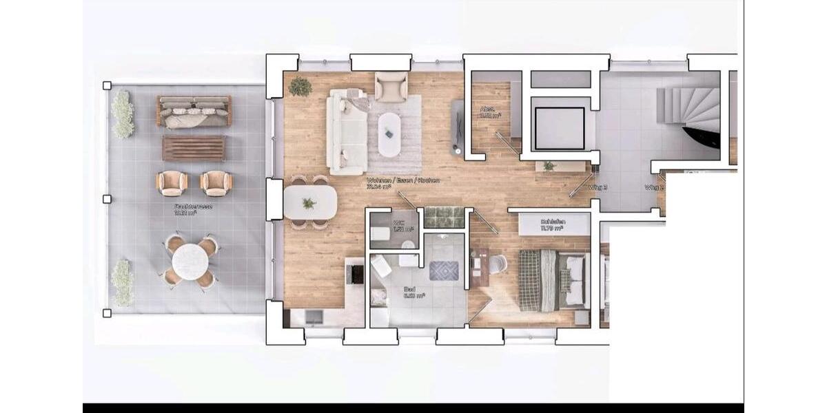 Etagenwohnung Wassenberg - 2 Zimmer, 60 m&sup2;, 840&euro; | Angebot:25341186