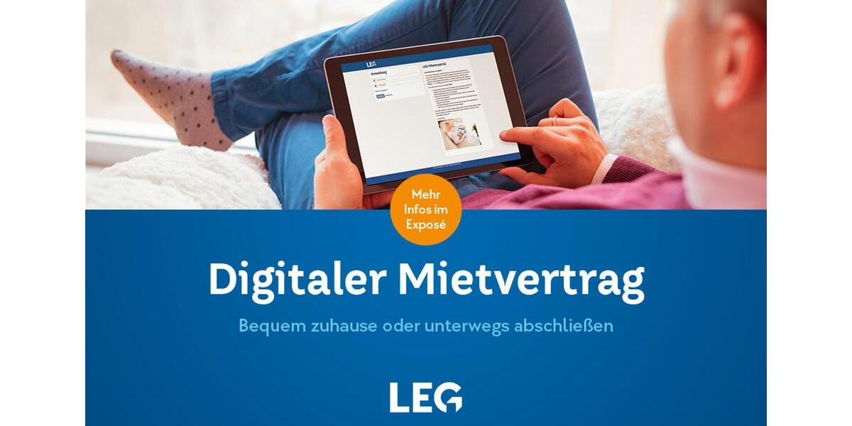 Etagenwohnung Krefeld Benrad - 2 Zimmer, 58 m&sup2;, 579&euro; | Angebot:26373558