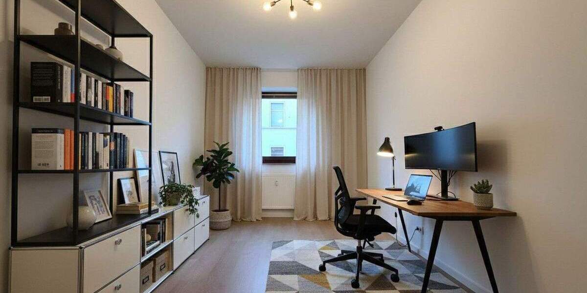 Terrassenwohnung Krefeld Cracau - 3 Zimmer, 101 m&sup2;, 219.000&euro; | Angebot:25686734