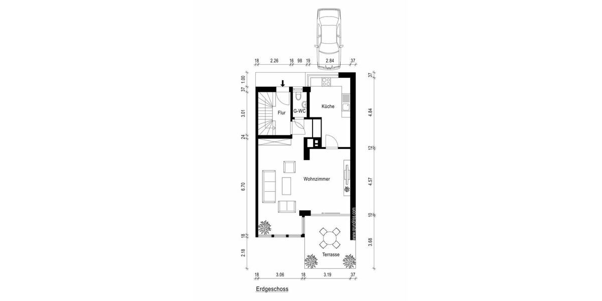 Reihenmittelhaus Neuss Rosellen - 6 Zimmer, 162 m&sup2;, 539.000&euro; | Angebot:26657261