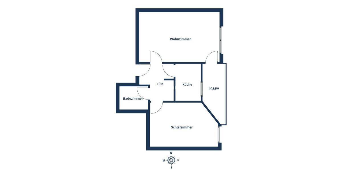 Etagenwohnung Mönchengladbach Rheydt-West - 2 Zimmer, 48 m&sup2;, 129.000&euro; | Angebot:26875199