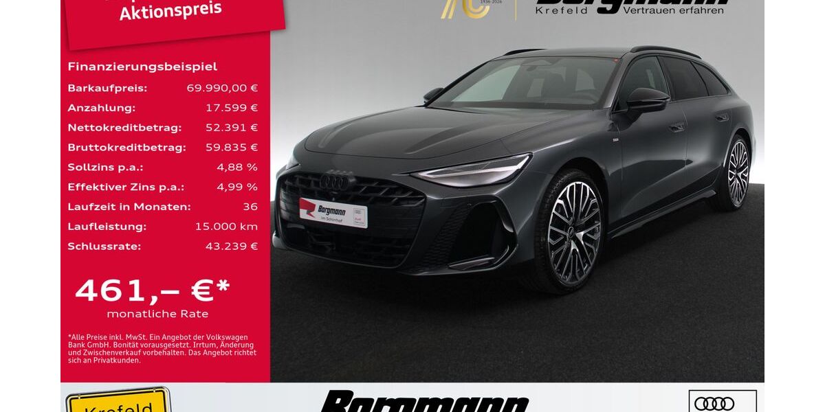 Audi A6 7.500 km 69.990 &euro; Krefeld 47803