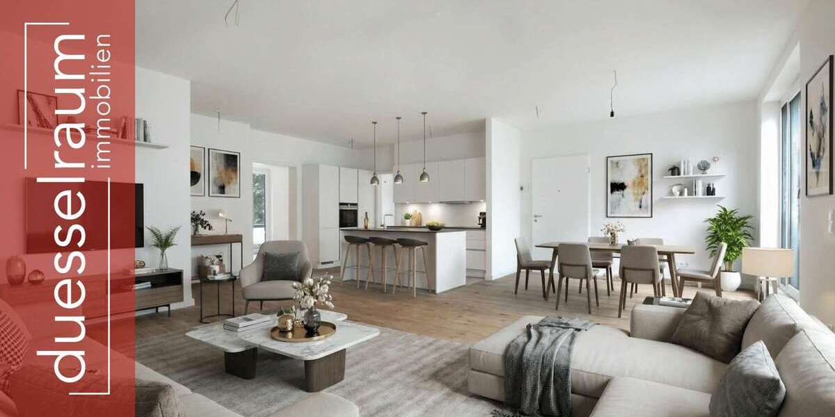 Etagenwohnung Düsseldorf / Stadtmitte Stadtmitte - 3 Zimmer, 87 m&sup2;, 1.658&euro; | Angebot:24982341