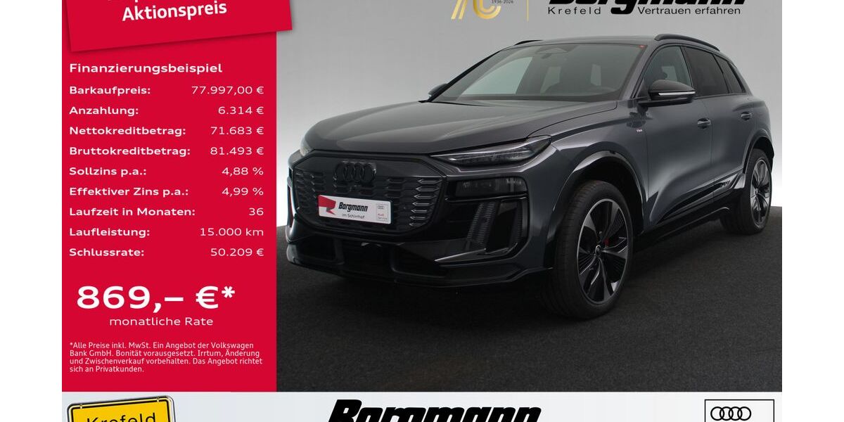 Audi Q6 e-tron 9.520 km 77.997 &euro; Krefeld 47803