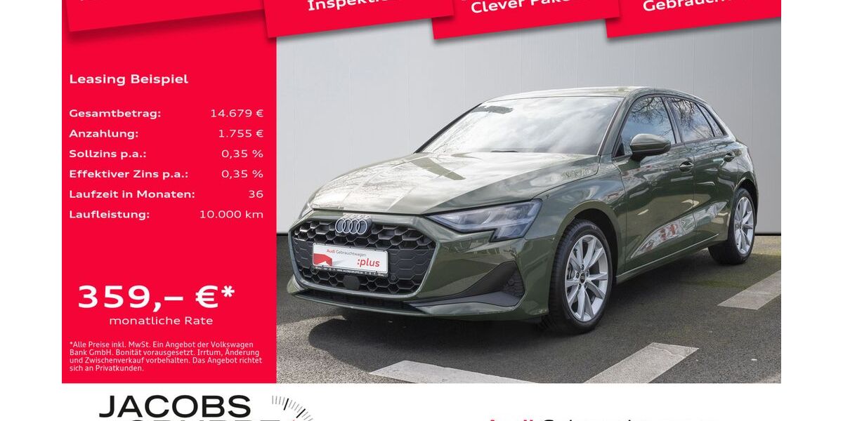 Audi A3 6.292 km 32.880 &euro; Heinsberg 52525