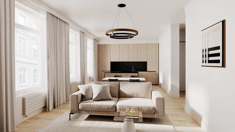 Etagenwohnung Düsseldorf Pempelfort - 4 Zimmer, 86 m&sup2;, 698.000&euro; | Angebot:26656229