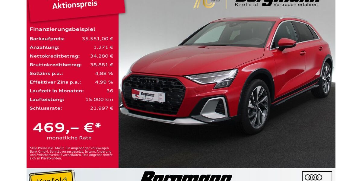 Audi A3 10.275 km 35.551 &euro; Krefeld 47803