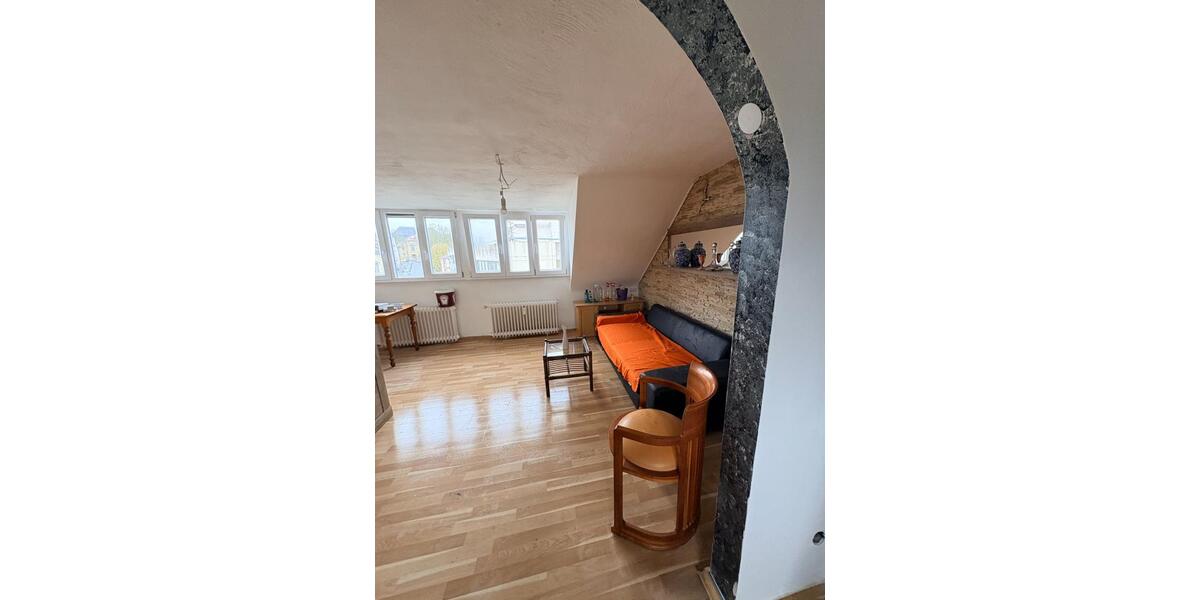 Dachgeschoßwohnung Mönchengladbach Süd - 1 Zimmer, 43 m&sup2;, 480&euro; | Angebot:25918403