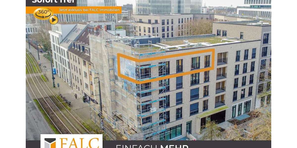 Etagenwohnung Düsseldorf Stadtbezirk 3 - 2 Zimmer, 50 m&sup2;, 499.000&euro; | Angebot:26094384