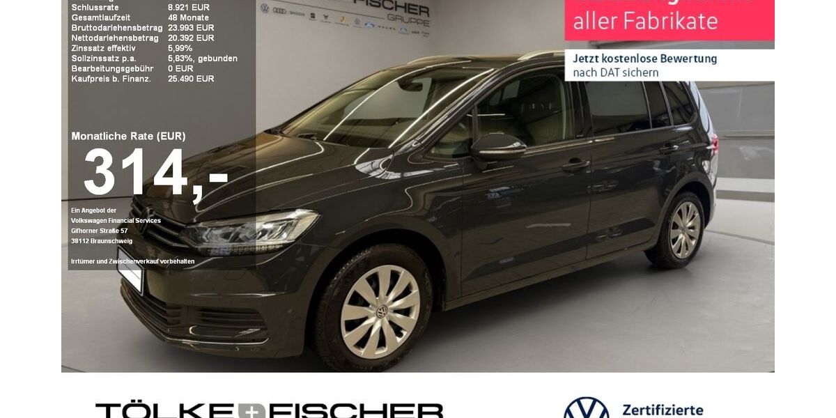 VW Touran 101.472 km 25.389 &euro; Krefeld 47805
