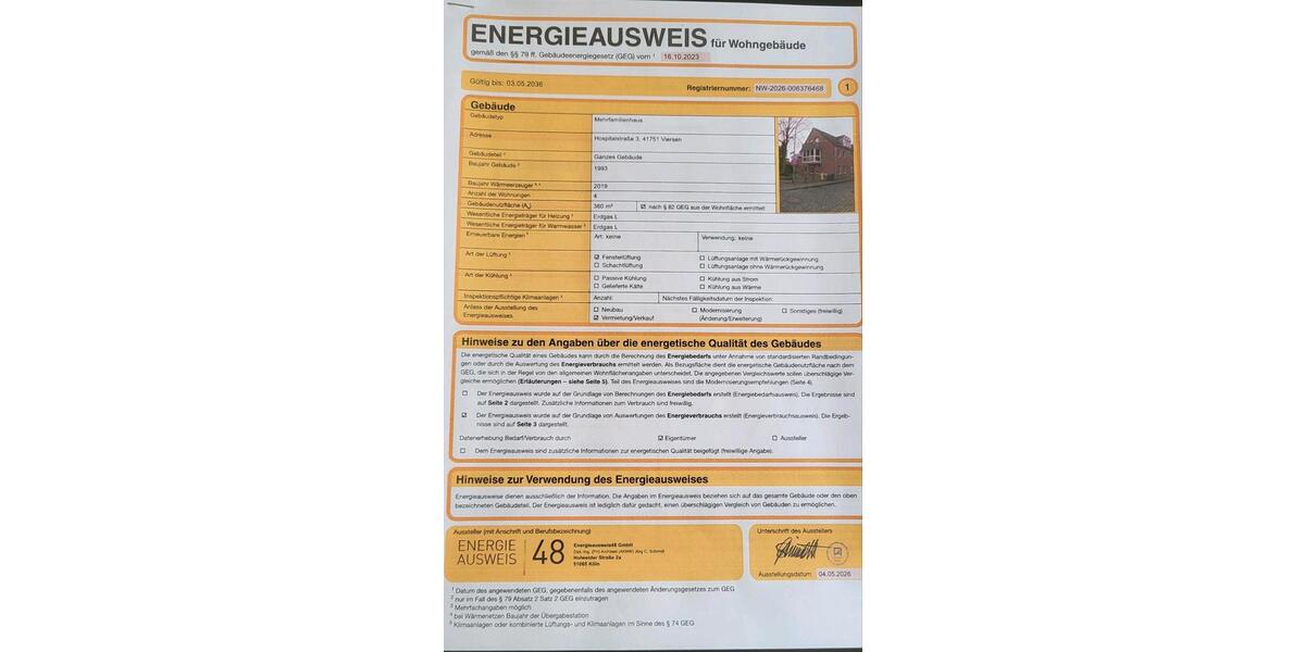 Erdgeschoßwohnung Viersen Boisheim - 3 Zimmer, 73 m&sup2;, 203.000&euro; | Angebot:26516274