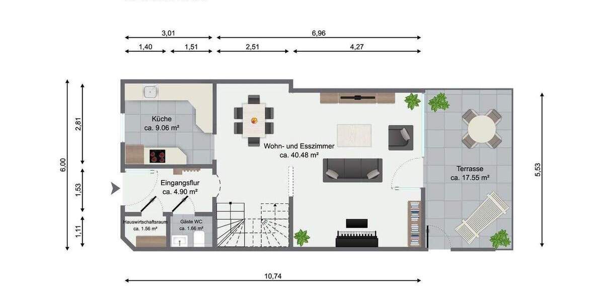 Mehrfamilienhaus, Wohnhaus Brüggen - 5 Zimmer, 115 m&sup2;, 339.900&euro; | Angebot:25779316