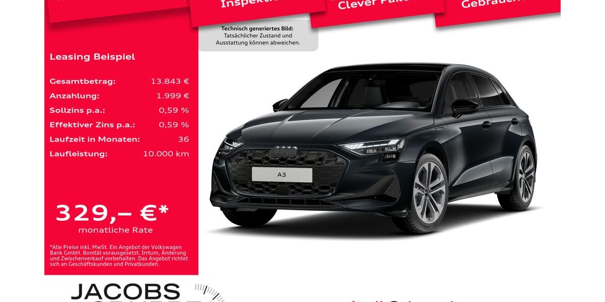 Audi A3 4.643 km 40.780 &euro; Mönchengladbach 41066