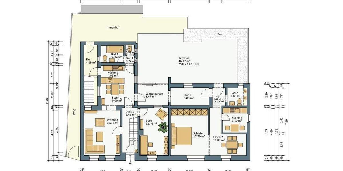 Einfamilienhaus Mönchengladbach Pongs - 6 Zimmer, 155 m&sup2;, 229.000&euro; | Angebot:25684504
