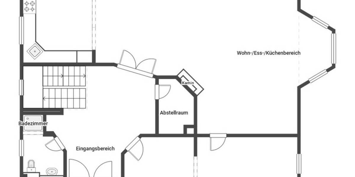 Einfamilienhaus Hückelhoven Millich - 7 Zimmer, 318 m&sup2;, 385.000&euro; | Angebot:26037208