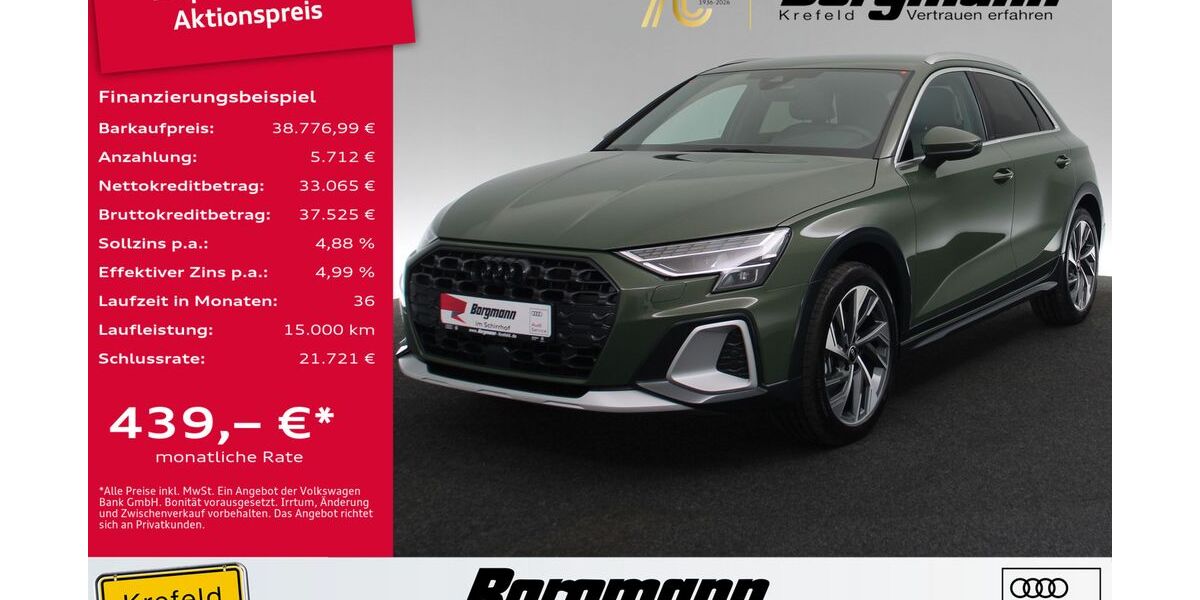 Audi A3 13.100 km 35.557 &euro; Krefeld 47803