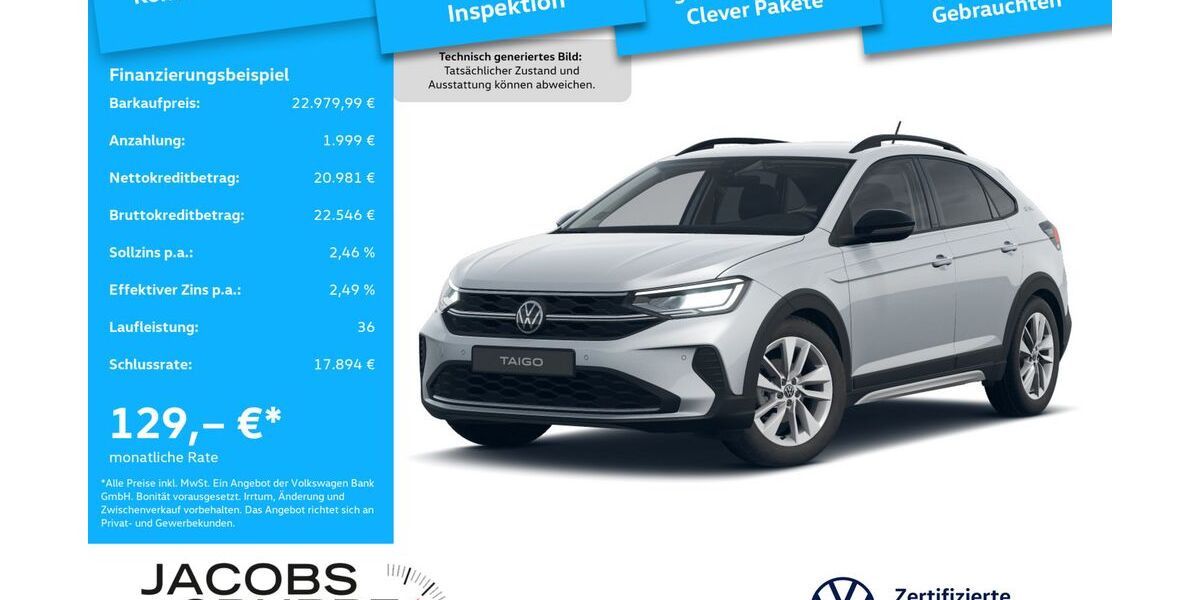 VW Taigo 15.227 km 22.880 &euro; Heinsberg 52525