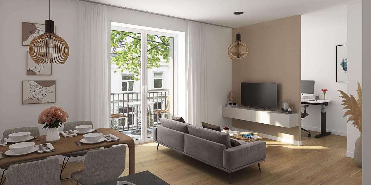 Etagenwohnung Düsseldorf Derendorf - 3 Zimmer, 84 m&sup2;, 740.000&euro; | Angebot:22913083