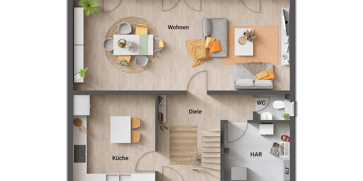 Einfamilienhaus Brüggen - 5 Zimmer, 131 m&sup2;, 469.419&euro; | Angebot:26642297
