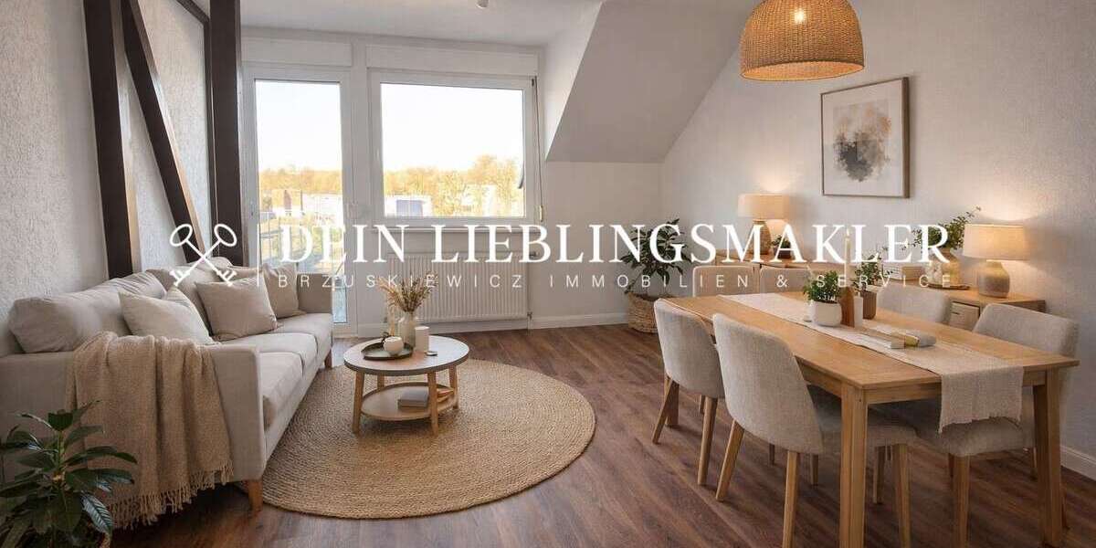 Etagenwohnung Mönchengladbach Süd - 2 Zimmer, 50 m&sup2;, 109.000&euro; | Angebot:24615246