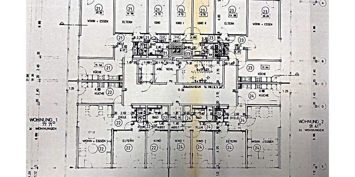 Etagenwohnung Krefeld Uerdingen - 4 Zimmer, 97 m&sup2;, 200.000&euro; | Angebot:25910710