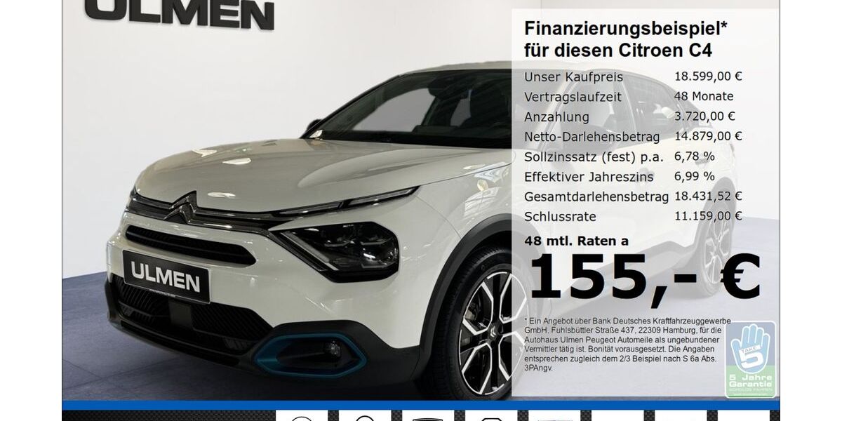 Citroen C4 15.283 km 18.599 &euro; Düsseldorf 40233