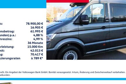 VW Crafter 5.250 km 78.900 &euro; Krefeld 47803