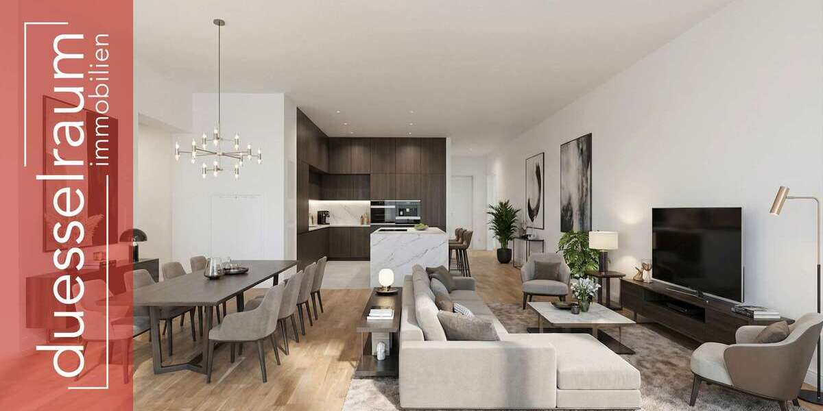 Etagenwohnung Düsseldorf / Stadtmitte Stadtmitte - 3 Zimmer, 96 m&sup2;, 1.824&euro; | Angebot:24982360