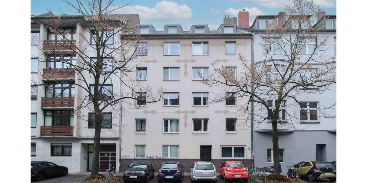 Etagenwohnung Düsseldorf Bilk - 3 Zimmer, 77 m&sup2;, 369.000&euro; | Angebot:25986022