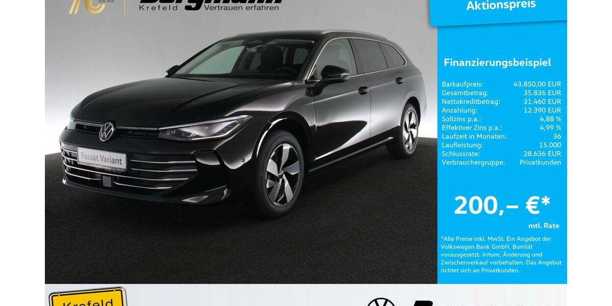 VW Passat 3.000 km 43.850 &euro; Krefeld 47803