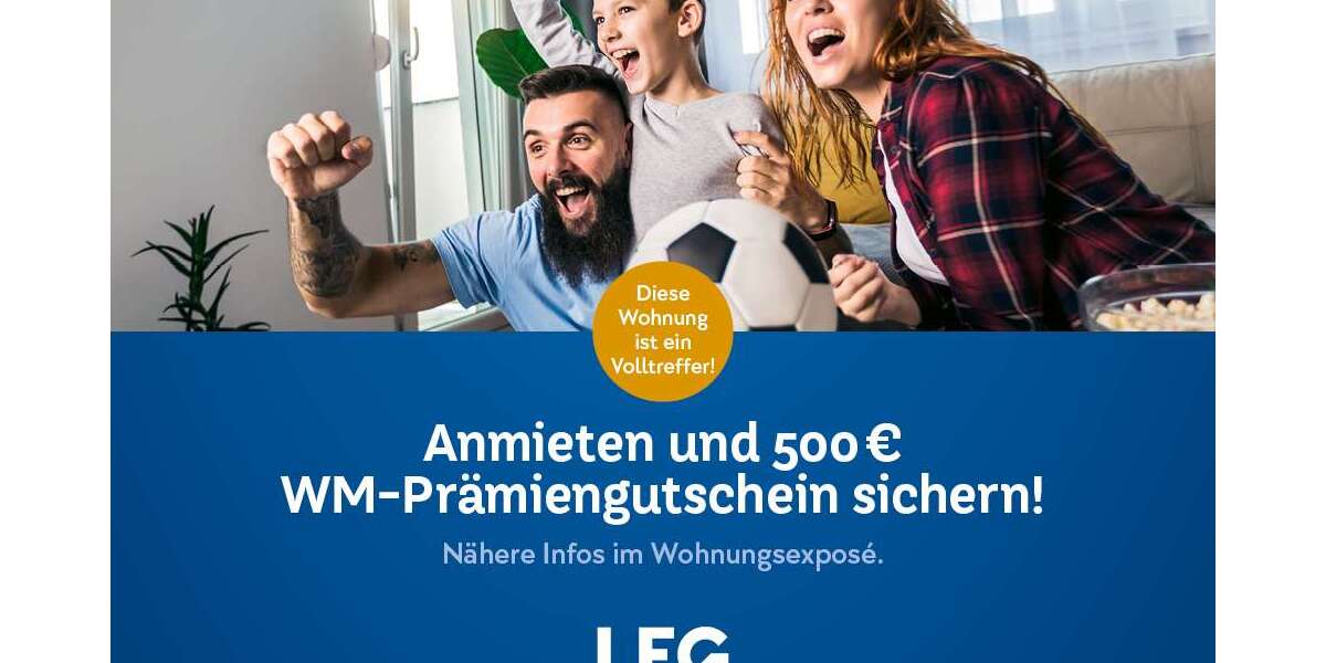 Etagenwohnung Moers - 3.5 Zimmer, 65 m&sup2;, 649&euro; | Angebot:26890113