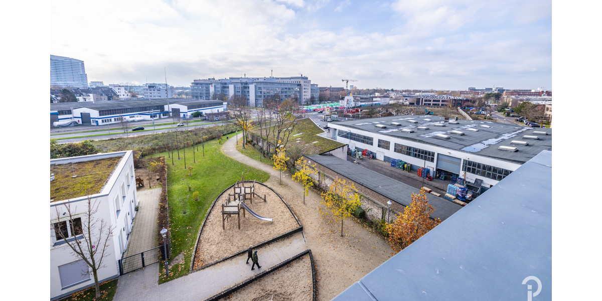 Wohnen in hochwertigem Ambiente mit internationalem Flair. Möblierte 2 Zimmer-Dachterrassen-Wohnung - Einfamilienhaus Düsseldorf Heerdt | Angebot:26645368