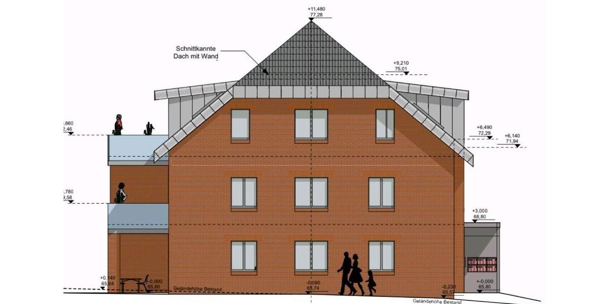 Dachgeschoßwohnung Wassenberg - 3 Zimmer, 937&euro; | Angebot:23117442