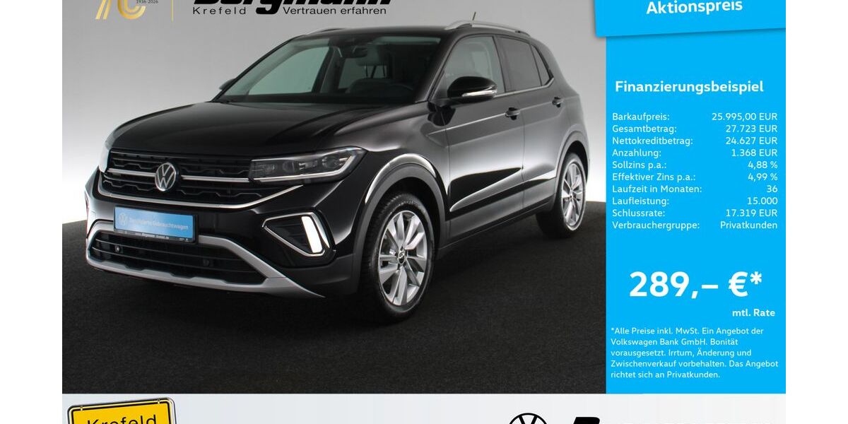 VW T-Cross 25.198 km 25.995 &euro; Krefeld 47803