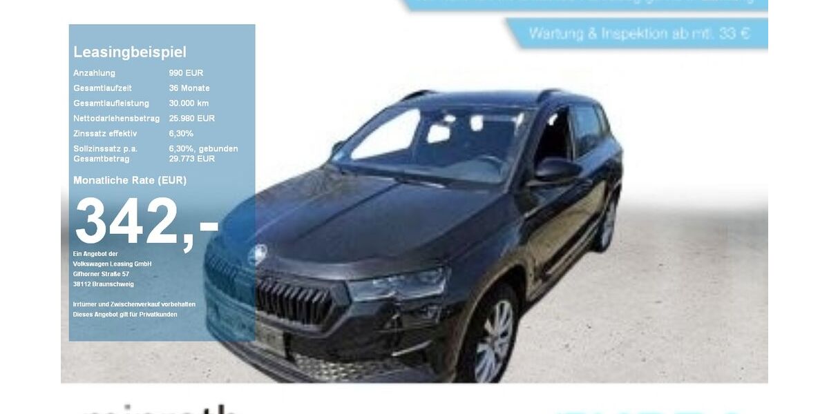 Skoda Karoq 87.928 km 25.980 &euro; Geldern 47608