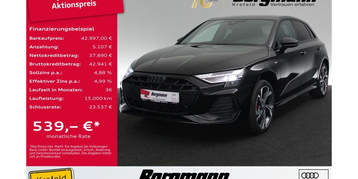 Audi A3 16.100 km 38.771 &euro; Krefeld 47803