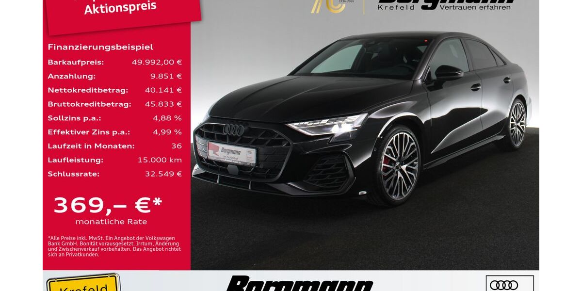 Audi S3 14.991 km 49.992 &euro; Krefeld 47803