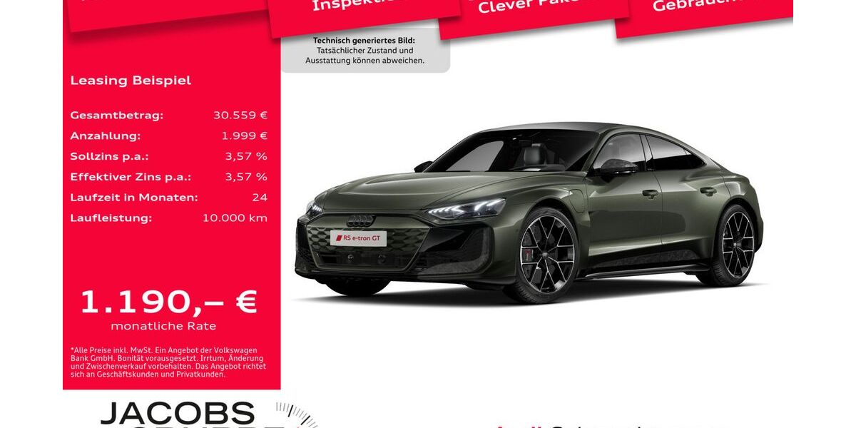 Audi RS e-tron GT 7.505 km 139.480 &euro; Mönchengladbach 41066