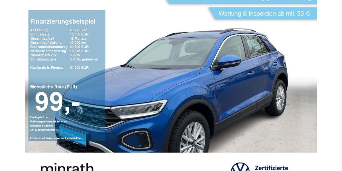 VW T-Roc 1.896 km 20.940 &euro; Geldern 47608