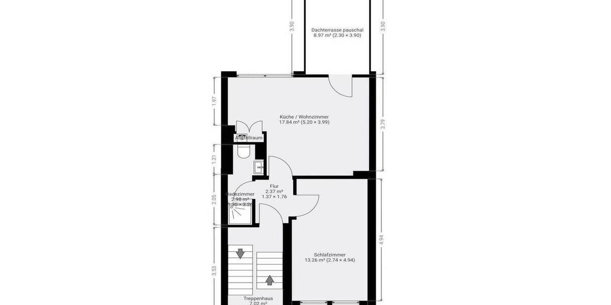 Mehrfamilienhaus, Wohnhaus Mönchengladbach Stadtmitte - 1 Zimmer, 244.000&euro; | Angebot:26789983