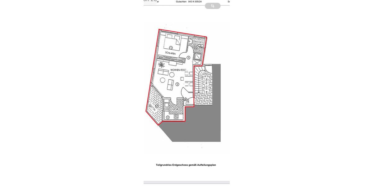 Erdgeschoßwohnung Mönchengladbach Süd - 2 Zimmer, 50 m&sup2;, 800&euro; | Angebot:26518371