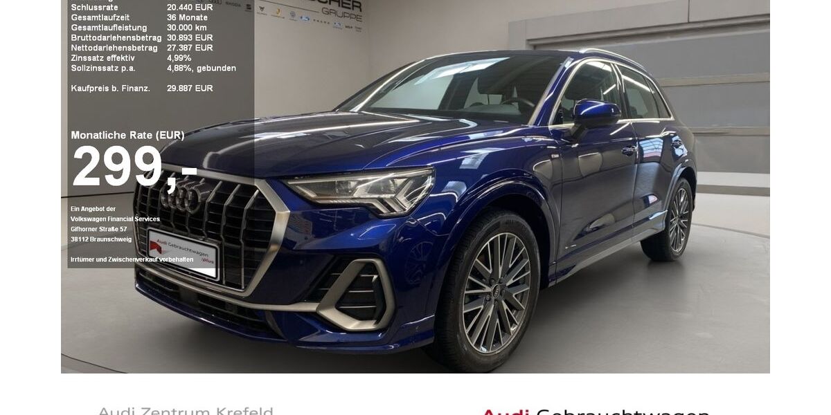 Audi Q3 62.709 km 29.887 &euro; Krefeld 47805