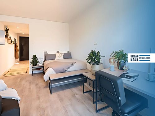 Etagenwohnung Düsseldorf Stadtbezirk 3 - 1 Zimmer, 28 m&sup2;, 685&euro; | Angebot:19541065