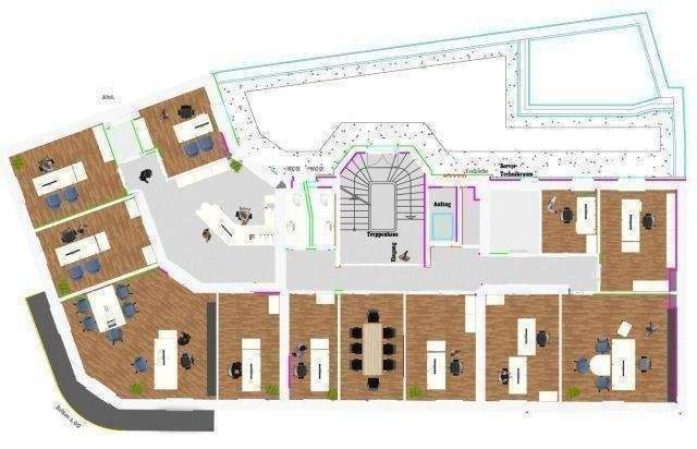 Gewerbeobjekt Düsseldorf Stadtmitte - 1 Zimmer, 230 m&sup2;, 4.140&euro; | Angebot:25836366