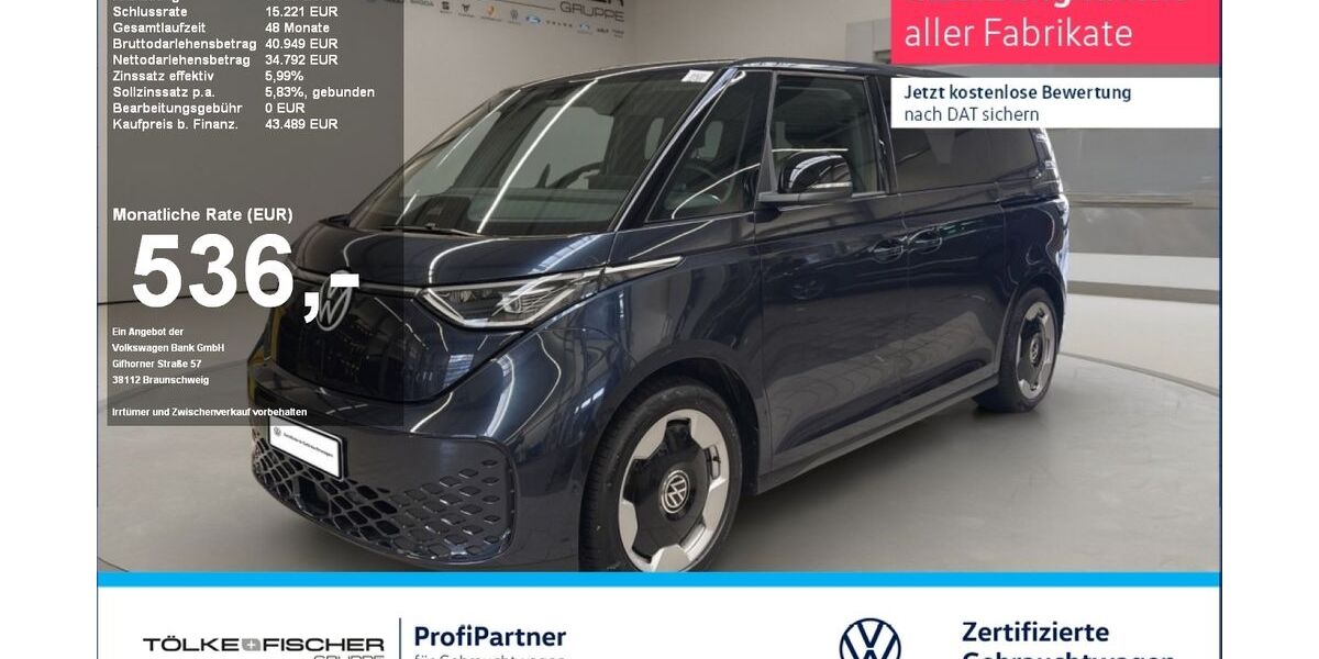 VW ID. Buzz 33.215 km 40.937 &euro; Krefeld 47805