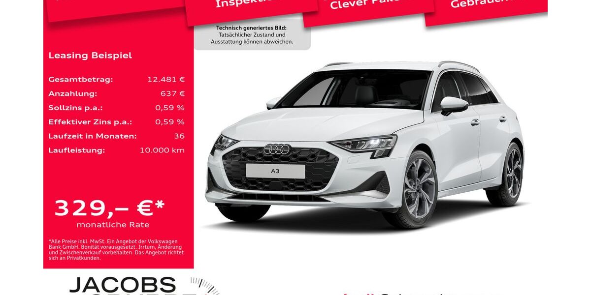 Audi A3 9.835 km 32.880 &euro; Heinsberg 52525