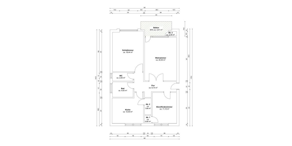Erdgeschoßwohnung Tönisvorst - 3 Zimmer, 83 m&sup2;, 169.000&euro; | Angebot:26094152